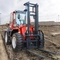 Multipurpose Factory Farm Mud Self Loading 3ton Rough Terrain Forklift Diesel