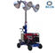 Diesel Telescopic 5m Outdoor Mobile Light Tower 220000lm Push Type