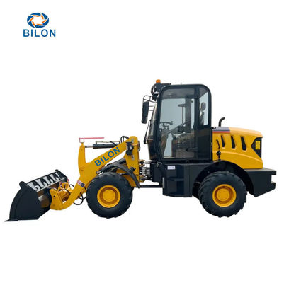 Εργοστάσιο EURO 3 Υψηλής Απόδοσης 0,6m3 1200KG Μίνι Φορτωτής Πρωτοκίνητων τροχών με φτυάρι Joystick Blade Φορτωτής φτυάρι